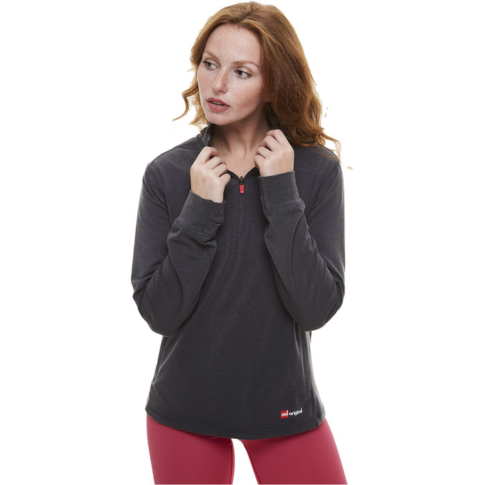 2023 Red Paddle Co Original Womens Performance Long Sleeve Top Grey