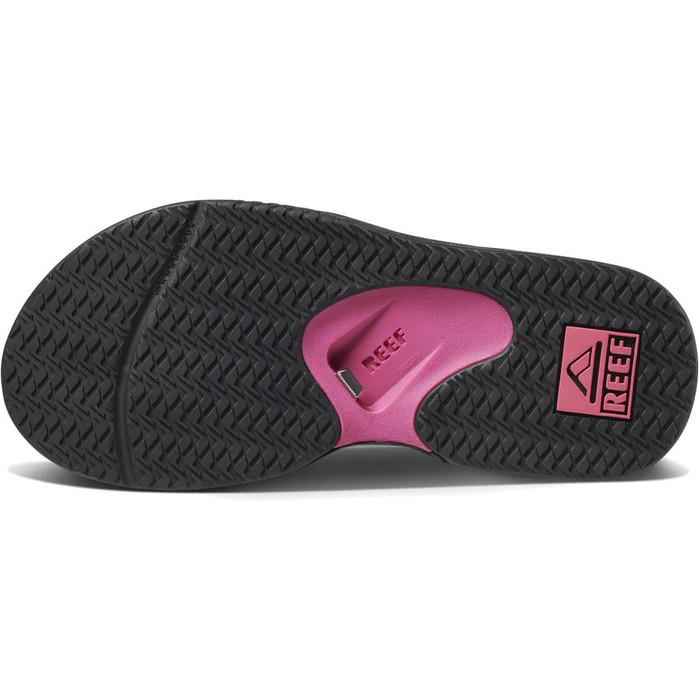 2024  Reef Womens Fanning Flip Flops RF001626 - Black