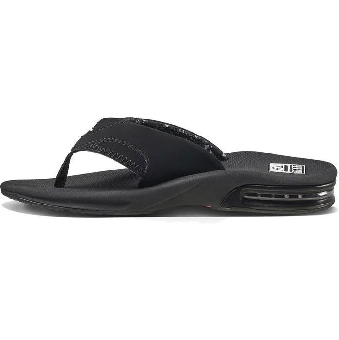 2024  Reef Womens Fanning Flip Flops RF001626 - Black