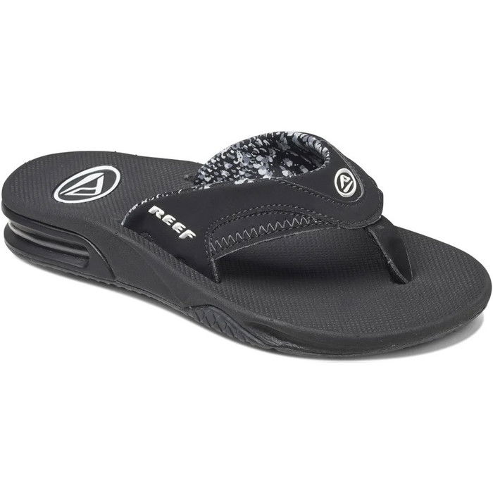 2024  Reef Womens Fanning Flip Flops RF001626 - Black