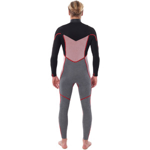 2023 Rip Curl Mens Dawn Patrol Warmth 4/3mm Chest Zip Wetsuit Black WSM9CM