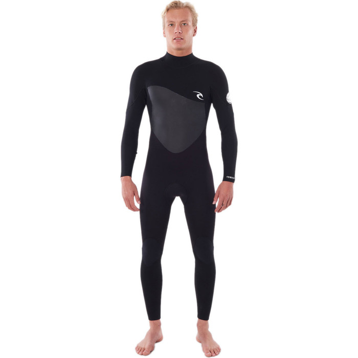 2023 Rip Curl Mens Omega 5/3mm Back Zip Wetsuit BLACK WSM8MM