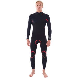 2023 Rip Curl Mens Omega 5/3mm Back Zip Wetsuit BLACK WSM8MM