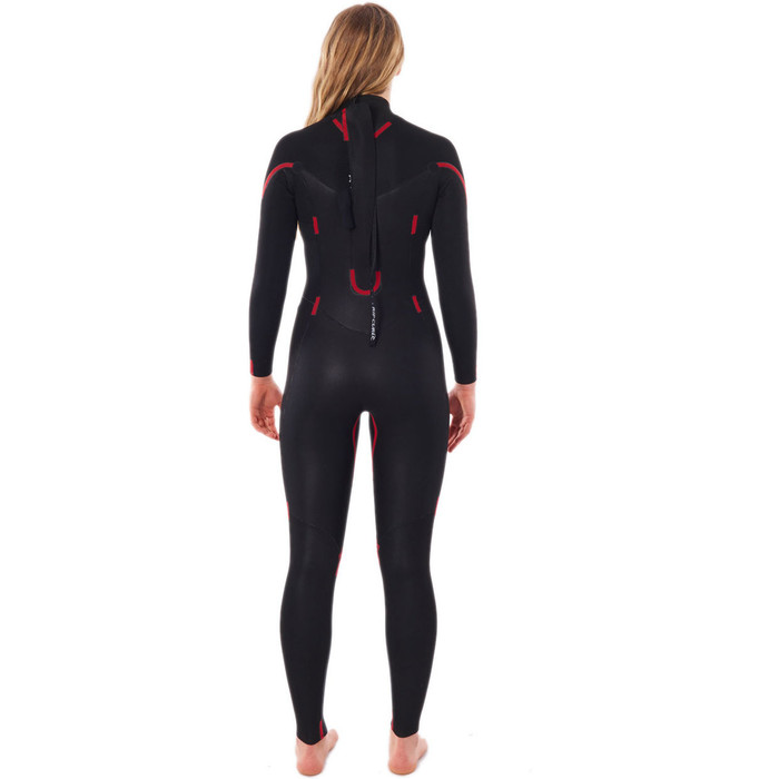 2023 Rip Curl Womens Omega 3/2mm Back Zip Wetsuit WSM9LW - Black