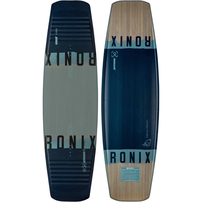 2022 Ronix Kinetik Project Springbox 2 Cable Wakeboard 22220 - Navy / Grau / Schwarz