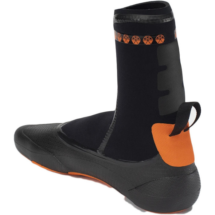 2024 Solite Custom 2.0 5mm Wetsuit Boots 21007 - Orange / Black