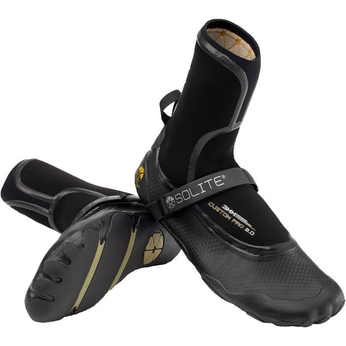 Solite Pro 3mm Black 2024 Custom 2.0 Neopren-Stiefel 21001 - / Gummi