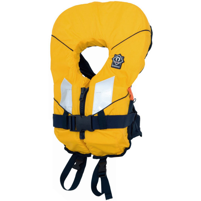 2024 Crewsaver Junior Spiral 100N Life Jacket in Yellow / Black 2820 Child & Baby