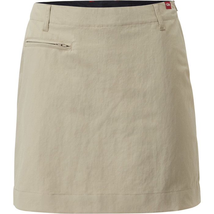 2024 Gill Womens UV Tec Skort Khaki UV006W