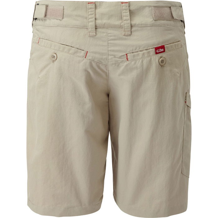 2024 Gill Womens UV Tec Shorts Khaki UV012W