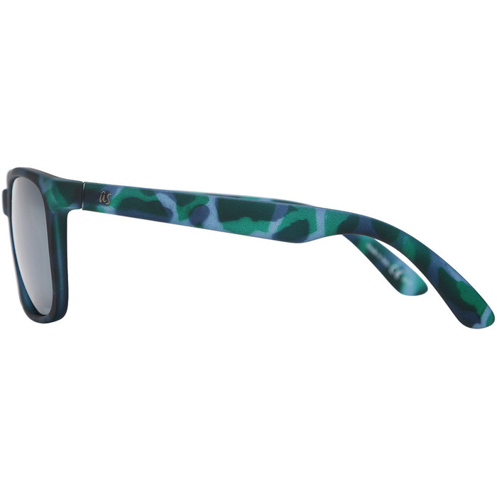 2021 Us Barys Sunglasses 820 - Blue Tortoise / Grey Silver Chrome