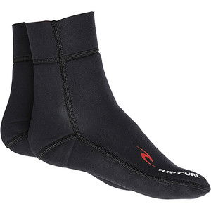 2024 Rip Curl 1.5mm Neopren Fin Socken Schwarz Wbo7fm