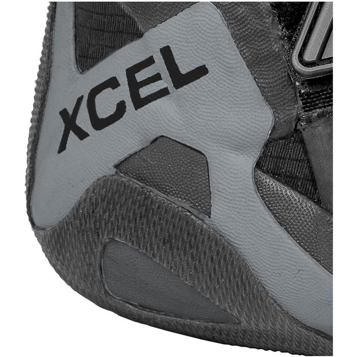 2023 Xcel Drylock 5mm Split Toe Wetsuit Boots ACV59017 - Black / Grey