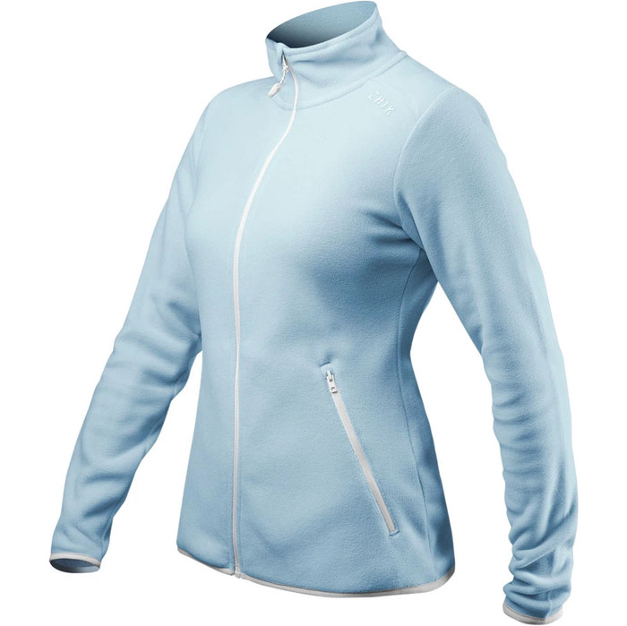 2023 Zhik Frauen Polartec Zip Fleece Jkt-0032w - Ice