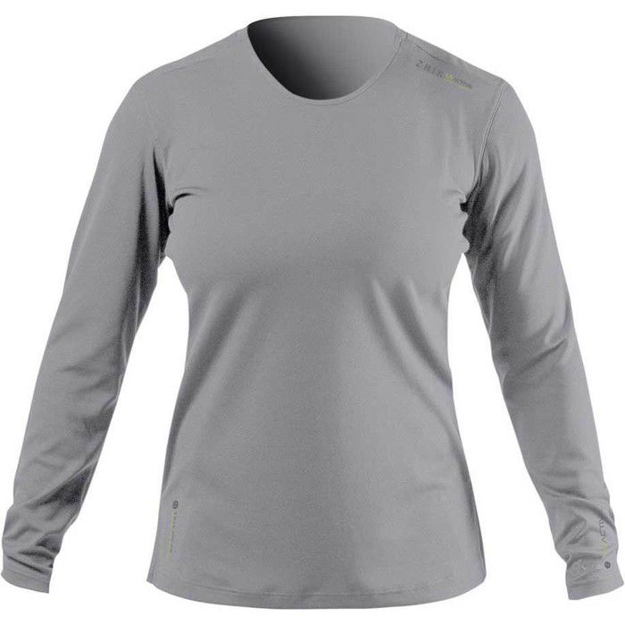 2024 Zhik Womens ZhikDry UV Active Long Sleeve Top ATP0070W - Grey