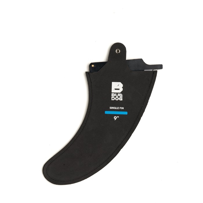 2024 Bulldog Moulded Longboard Fin Bdflm - Schwarz