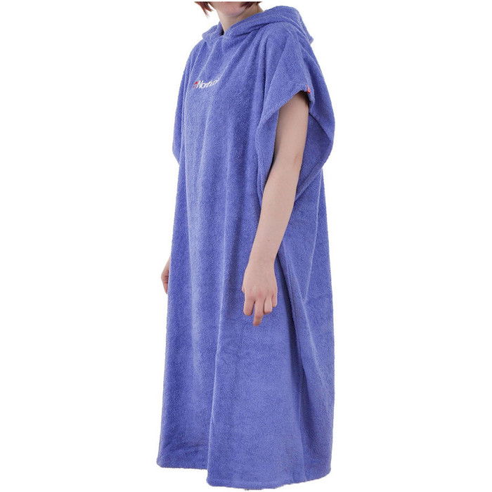 2024 Northcore Beach Basha Kapuzenhandtuch Zum Wechseln Robe / Poncho NOCO24 - Purple Blue