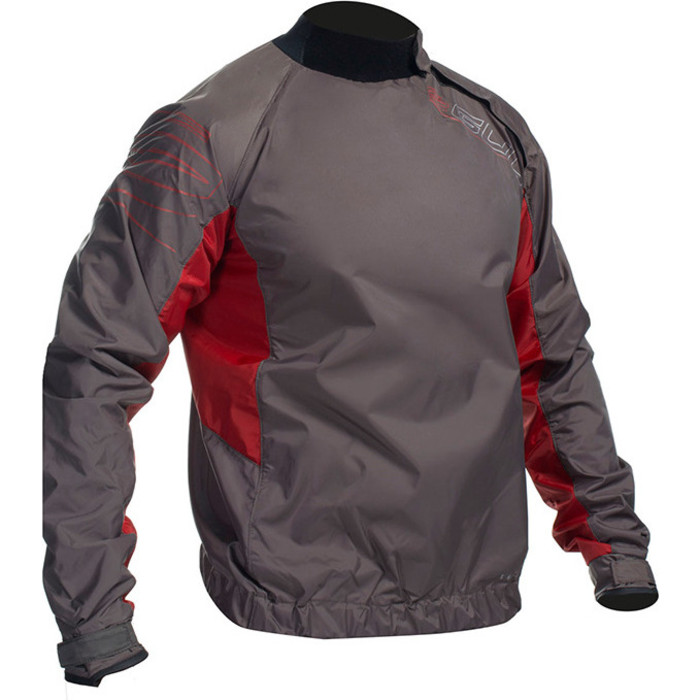 Gul Junior Shore Untaped Spraytop Grey / Red ST0030-A9