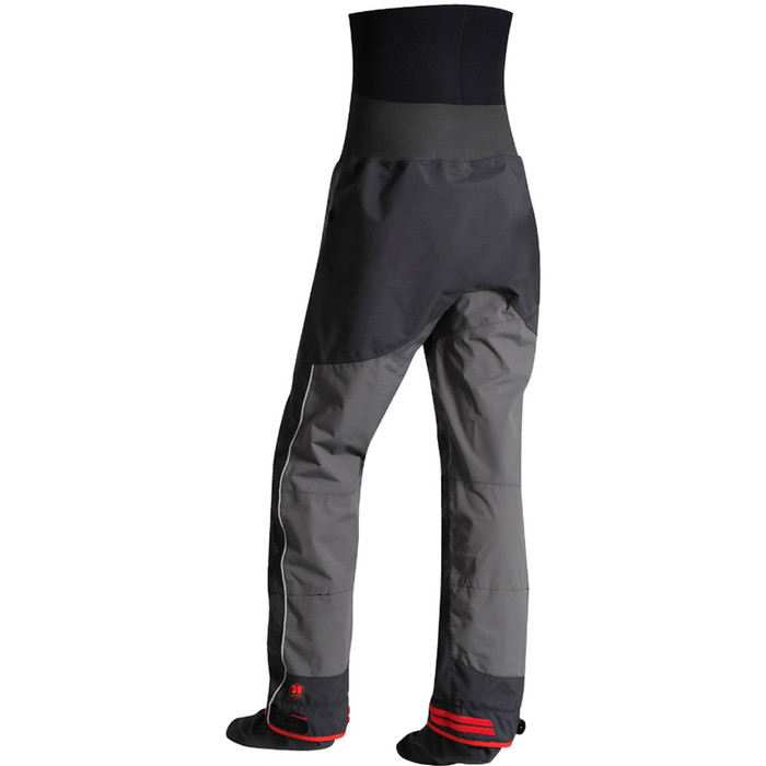 2024 Nookie Evolution Dry Trousers With Fabric Socks TR30 - Charcoal Grey / Shadow Black