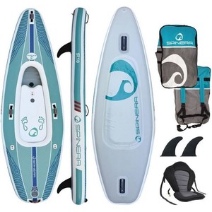 2022 Spinera SK 10'0 1 Person Inflatable SupKayak Package - Blue