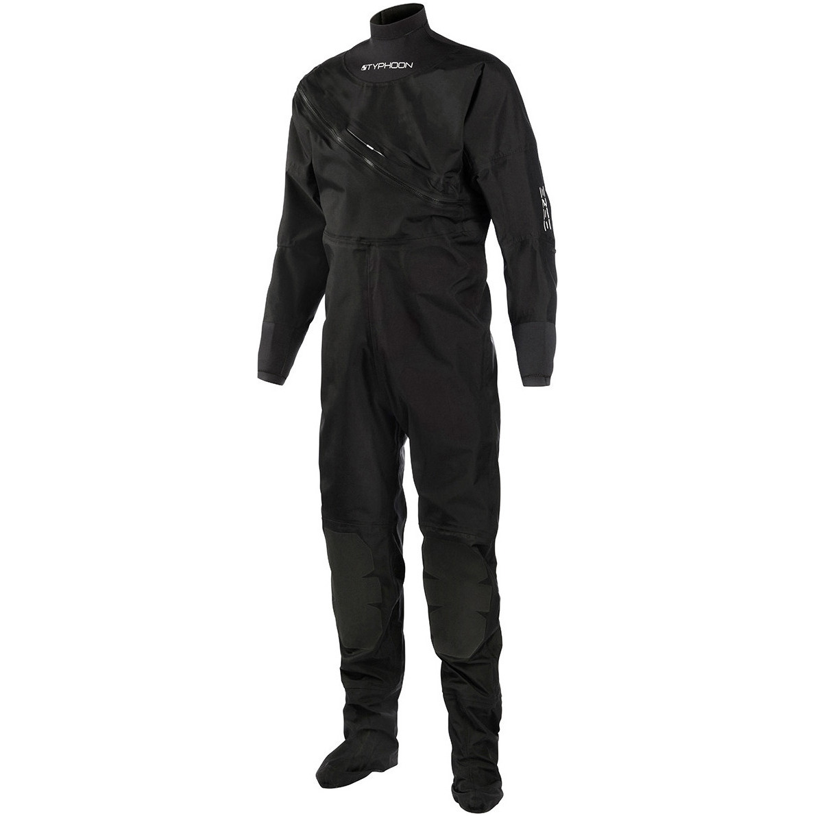 2016 Typhoon Ezeedon 3 Front Zip Trockenanzug SCHWARZ 100146 - Anzug Nur