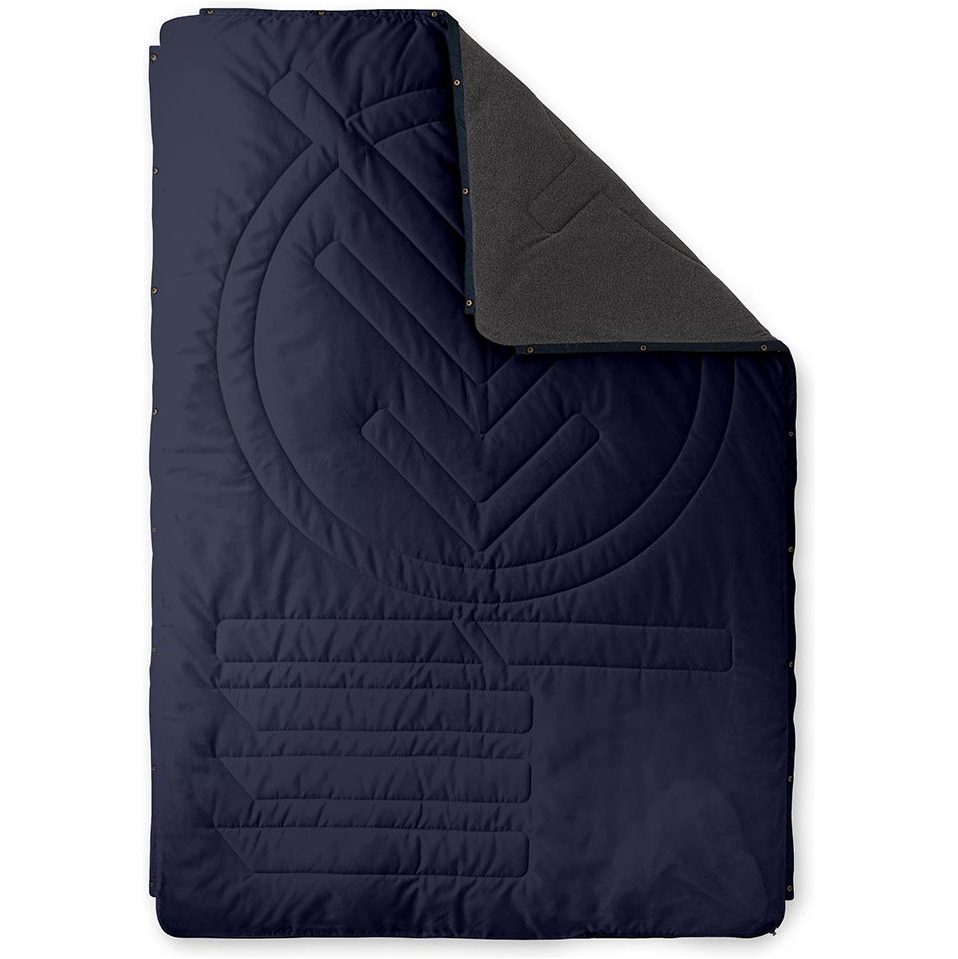 2021 Voited Recyceltes Fleece Outdoor Camping Kissen Decke V20un01blflc - Dunkle Navy