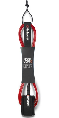2026 Northcore 8FT Surfboard Leine NOCO56D - RED
