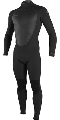 2026 ONeill Männer Epic 3/2mm Rückenreißverschluss Gbs Neoprenanzug 4211B - Black