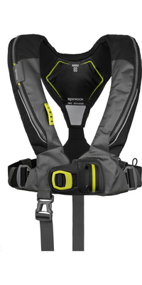 2026 Spinlock Deckvest 6D 170N Lifejacket DWLJH - Black