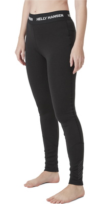 2025 Helly Hansen Frauen Lifa Merino Midweight Baselayer Trouser 49380 - Black