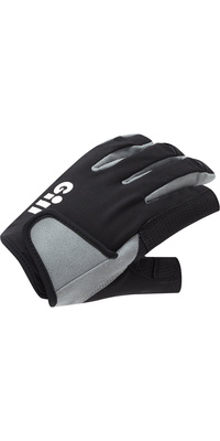 2026 Gill Junior Langfinger Deckhand Handschuhe 7053j - Schwarz