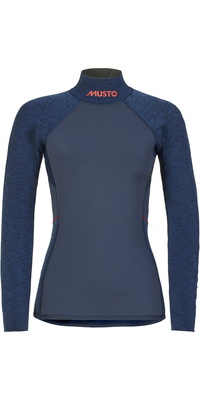 2026 Musto Damen Flexlite Alumin 3.0 Langarm Top 82083 - Midnight Merl