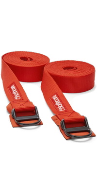 2026 Northcore D-Ring 5m Dachträgergurte / Zurrgurte Noco22b - Rot