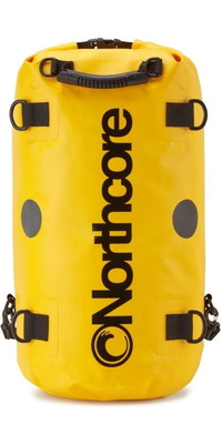 2026 Northcore Dry Bag 30L Backpack - Yellow