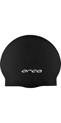 2026 Orca Silikon-Badekappe Dva00050 - Schwarz