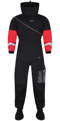 2026 Typhoon Männer Max-B 2.0 Trockentauchanzug 100199 - Black / Rot