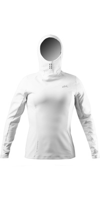 Zhik Frauen ZhikMotion Langarm UPF50+ Kapuzenshirt ATP-0100-W-PLT - Platinum