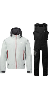 Gill Verso Inshore Racing Jacke & Hose Segelanzug V101JV101T - Light Grey