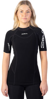2026 Gul Womens Evotherm Thermal Short Sleeve Top EV0052-B9 - Black