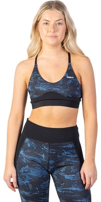 2025 Gul Womens Luna7 SUP Bra LA0303-C1 - Nu Wave Camo / Black
