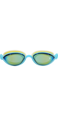 2025 Huub Pinnacle Air Seal Schwimmbrille A2-PINN - Aqua / Fluo Gelb