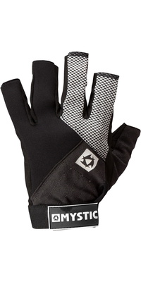 2026 Mystic Junior Neopren Kurzfinger-Ausschlaghandschuhe 35015.2303 - Schwarz