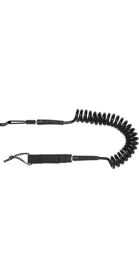 2026 Mystic Wing Waist Coiled Board Leash 35009.230296 - Schwarz