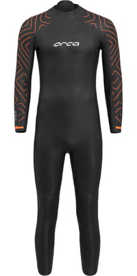2026 Orca Mens Vitalis TRN  Back Zip Open Water Swim Wetsuit NN280401 - Black