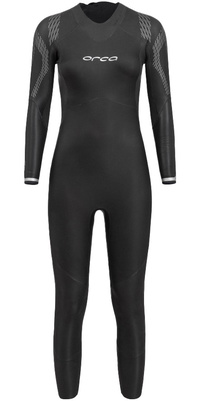 2026 Orca Frauen Zeal Perform Rückenreißverschluss Open Water Swim Neoprenanzug NN6F4601 - Black