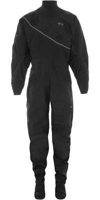 2026 Typhoon Männer Ezeedon Front Zip Trockentauchanzug 100187 - Black / Grau