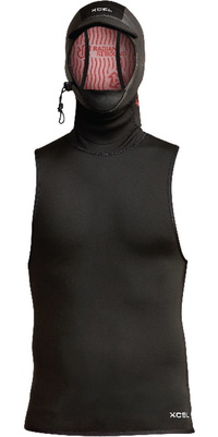 2026 Xcel Infiniti 2mm Neoprenweste Mit Kapuze XW23ANR102H9 - Black