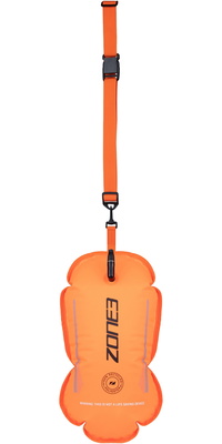 2026 ZONE3 Recycelte Sicherheitsboje / Schleppschwimmer SA23RSBTF113 - Hi-Vis Orange