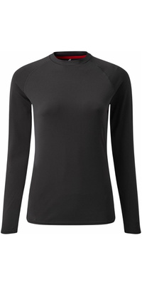 2026 Gill Frauen UV Tec Long Sleeve Tee UV011W - Black