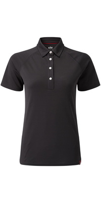 2026 Gill Frauen UV Tec Polo Top UV008W - Black